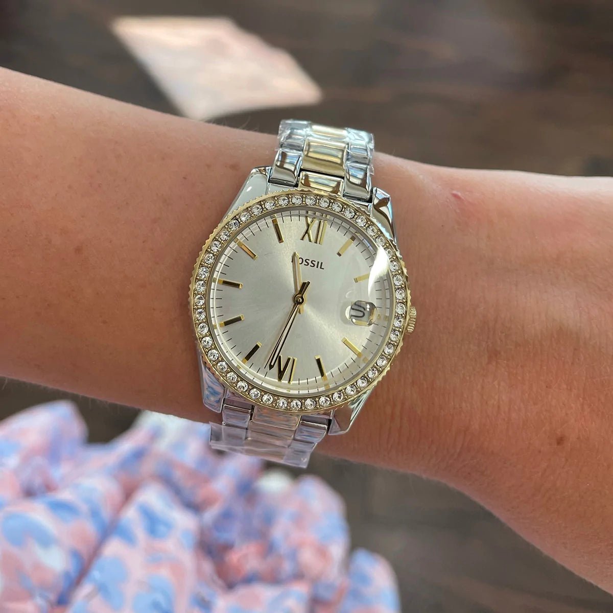 Fossil scarlette women's watch sale
