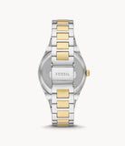 Fossil Scarlette Three-Hand Date Two-Tone Stainless Steel Women's Watch | ES5259 | Time Watch Specialists