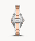 Fossil Stella Automatic Two-Tone Stainless Steel Women's Watch - ME3214 | Time Watch Specialists