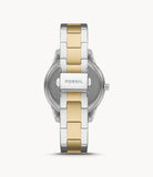 Fossil Stella Sport Multifunction Two-tone Stainless Steel Women's Watch - ES5107 | Time Watch Specialists