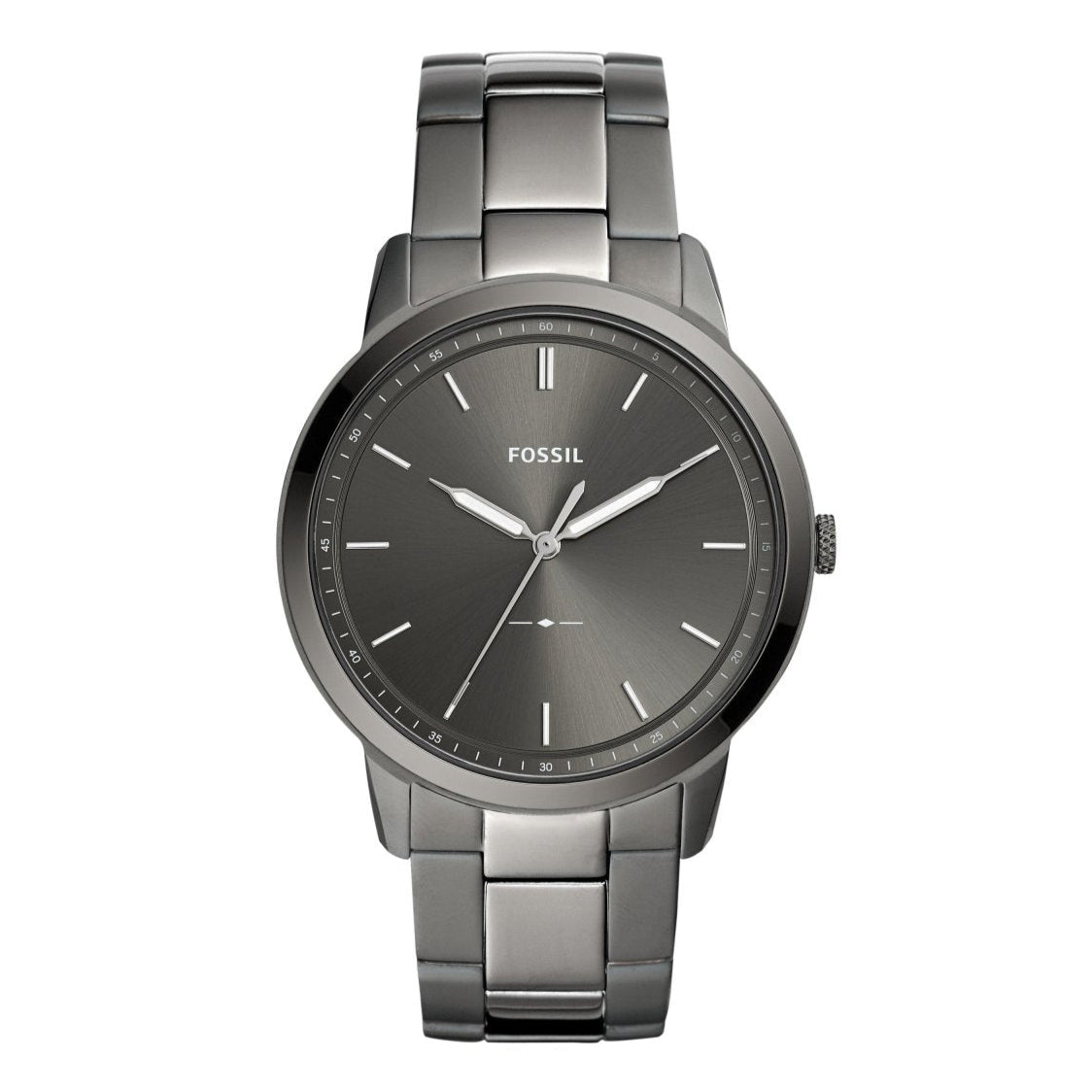 Fossil The Minimalist Three-Hand Smoke Stainless Steel Watch - FS5459 | Time Watch Specialists