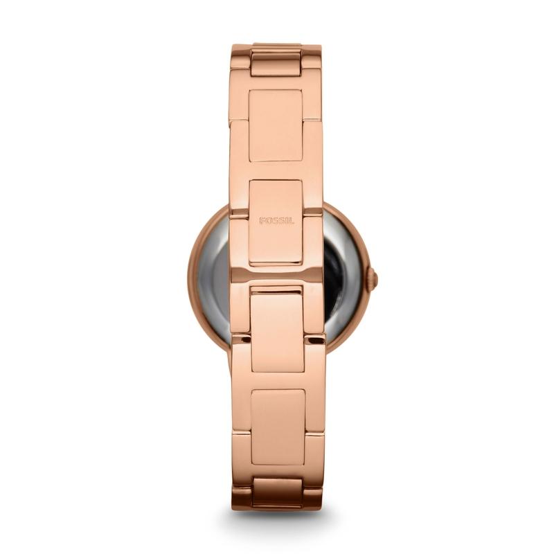 Fossil Virginia Rose Gold Women's Watch - ES3284 | Time Watch Specialists