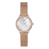 Guess Chelsea Ladies Dress Rose Gold/Bronze Analog Watch W0647L2 | Time Watch Specialists