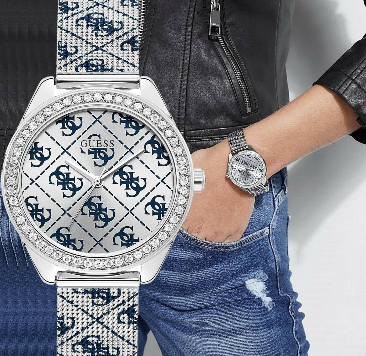 GUESS Claudia Trend Blue Women's Watch - W1279L1 | Time Watch Specialists