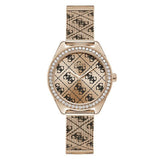 GUESS Claudia Womens Trend Rose Gold/Bronze  Watch W1279L3 | Time Watch Specialists