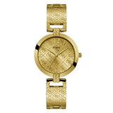 GUESS G Luxe Womens Dress Gold Analog Watch W1228L2 | Time Watch Specialists