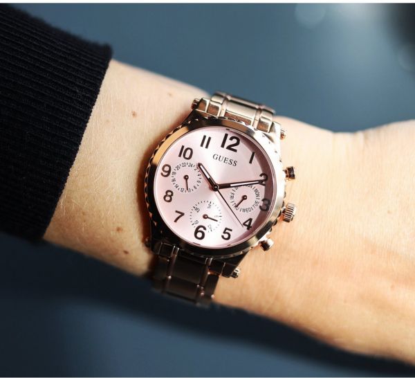 GUESS Gwen Sport Rose Gold Women's Watch - GW0035L3 | Time Watch Specialists