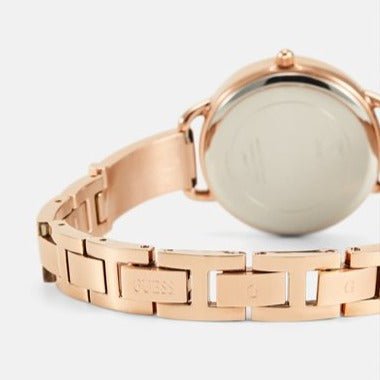 Guess Rose Gold Tone Stainless Steel Women's Watch | GW0022L3 | Time Watch Specialists