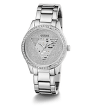 GUESS Silver Tone Analog Woman's Watch | GW0605L1 | Time Watch Specialists