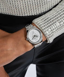 GUESS Silver Tone Analog Woman's Watch | GW0605L1 | Time Watch Specialists