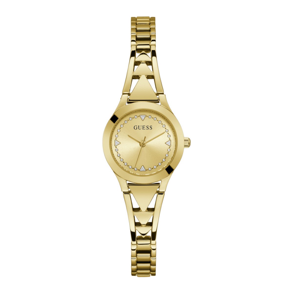 Guess Tessa Stainless Steel Gold-Tone Woman's Watch | GW0609L2 | Time Watch Specialists