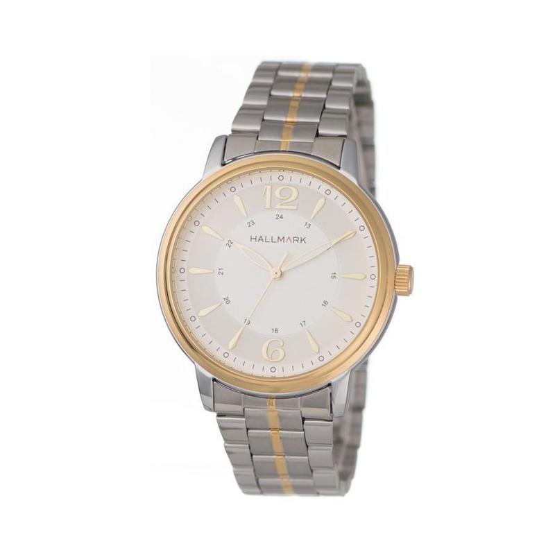 Hallmark GTS Two Silver Dial Men's Watch - HD1369S | Time Watch Specialists