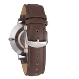 Hallmark Leather Brown Strap Black Dial Men's Watch - HL2037B | Time Watch Specialists