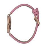 Hallmark Pink Leather Strap White Dial Women's Watch | HL2060P | Time Watch Specialists