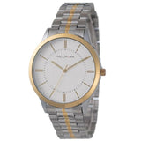 Hallmark Two-Tone Metal Strap White Dial Men's Watch | HD1477S | Time Watch Specialists