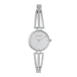 Hallmark White Dial Silver Bracelet Women's Watch - HE1458S | Time Watch Specialists