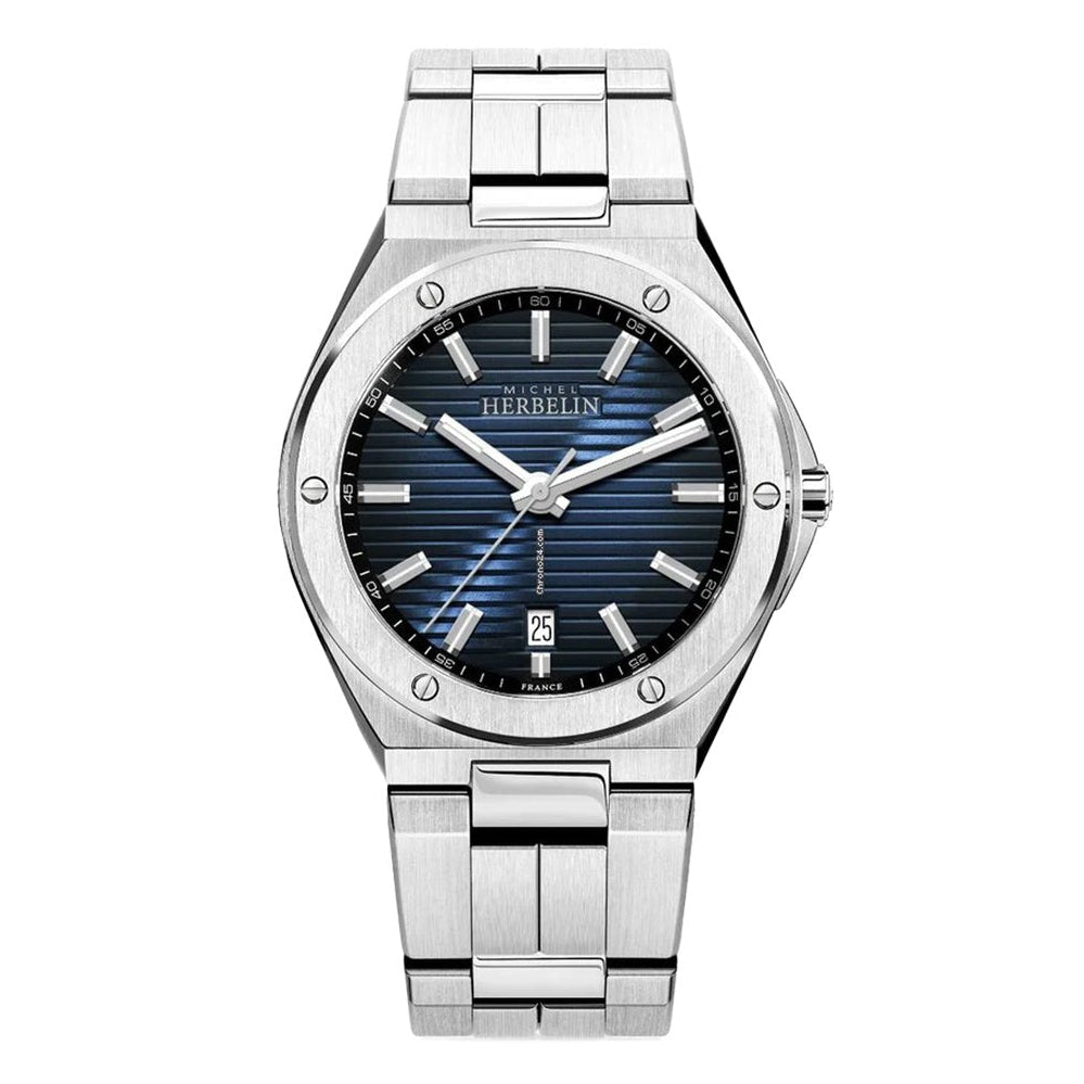 Herbelin Cap Camarat Stainless Steel Men's Watch | 12245/B15 | Time Watch Specialists