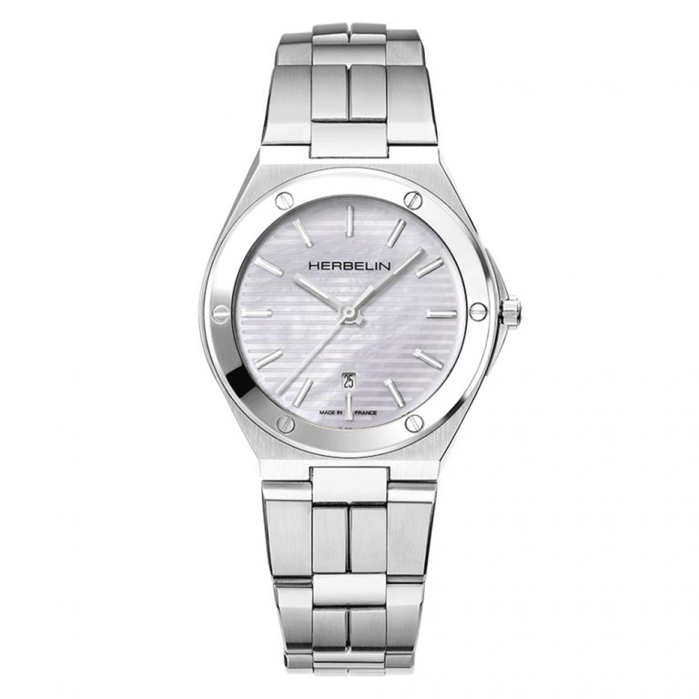 Herbelin Cap Camarat White Dial Woman's Watch|14545B19 | Time Watch Specialists