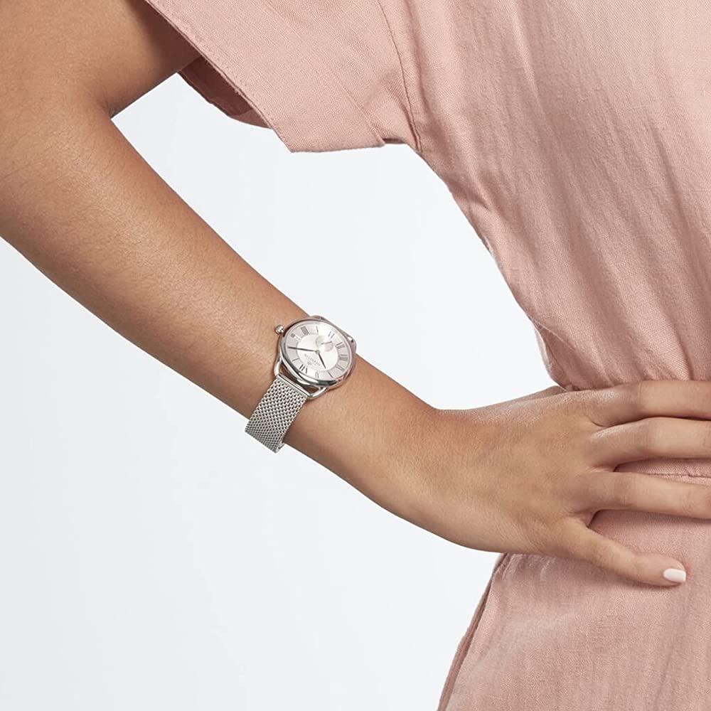 HERBELIN Equinoxe Mother of Pearl Dial and Black Steel Bracelet 30mm Women's Watch | 18397/08B | TIME Watches