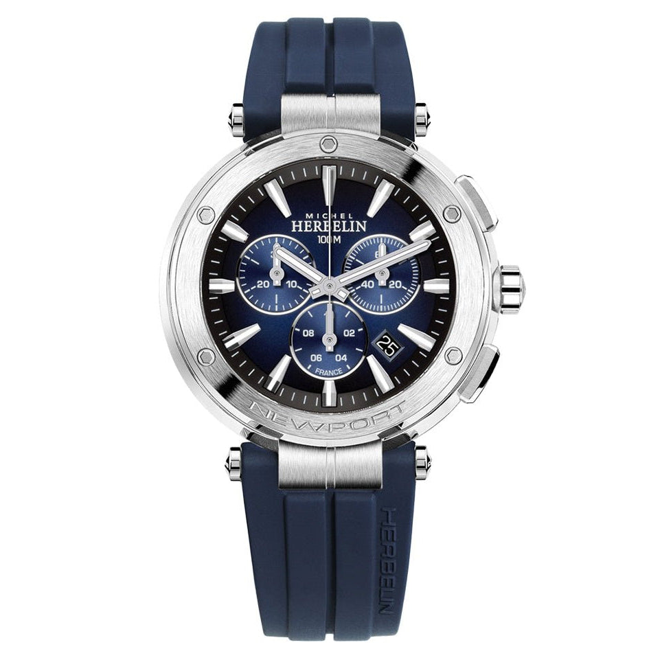 Herbelin Newport Chronograph Men's Watch | 37688/35CB | Time Watch Specialists