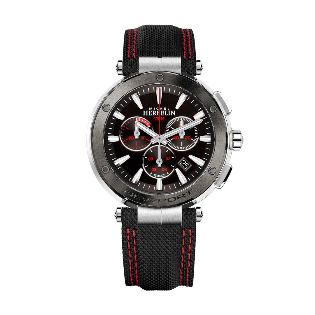 Herbelin Newport Chronograph Men's Watch - 37688/AG44 | Time Watch Specialists