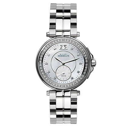 Herbelin Newport Silver Women's Watch - 18266/B59 | Time Watch Specialists