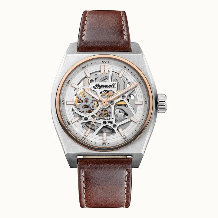Ingersoll The VERT Automatic Leather Men's Watch | I14302 | Time Watch Specialists