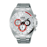 Lorus Sports Chronograph Stainless Steel Men's Watch | RT311JX9 | Time Watch Specialists