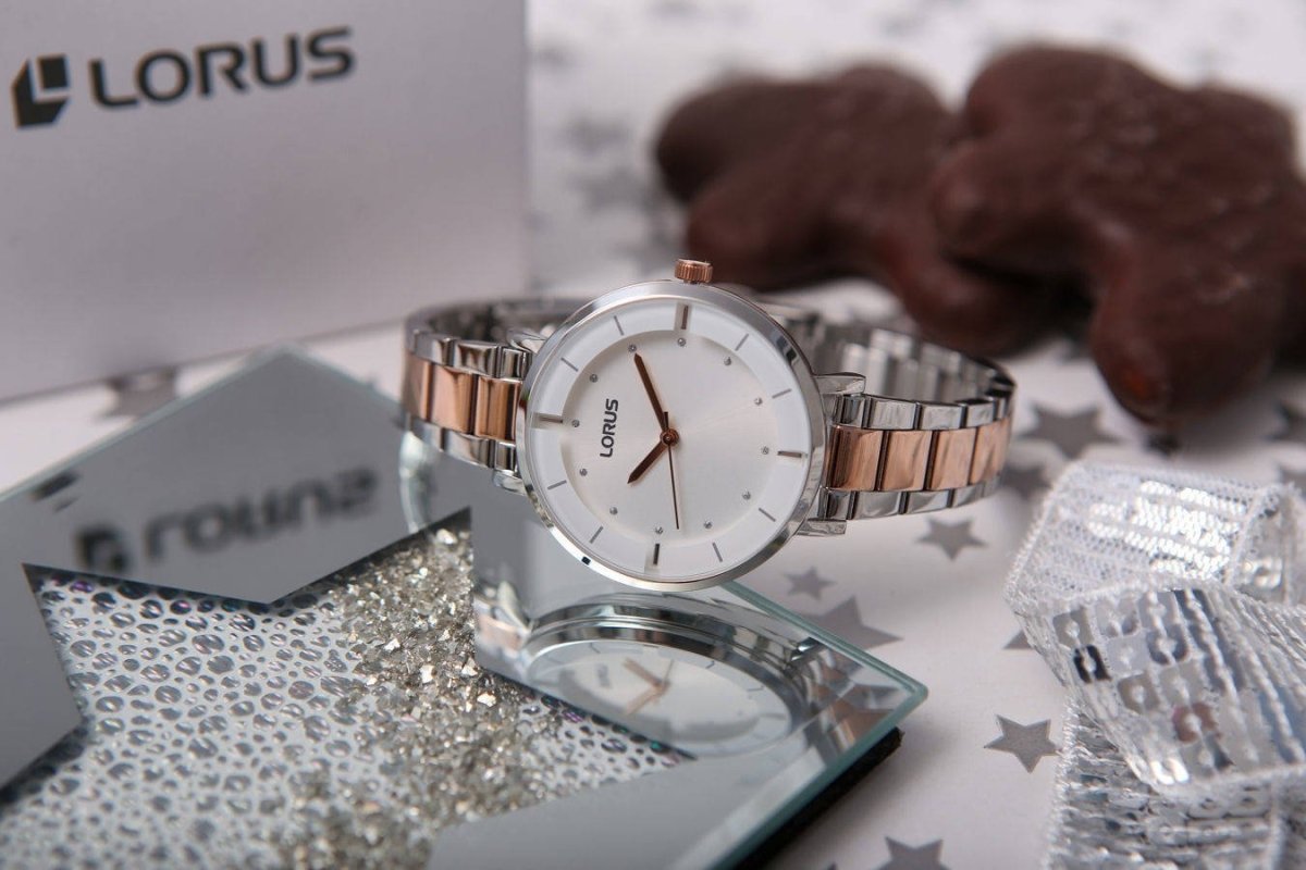 Lorus Stainless Steel Two Tone Women's Dress Watch - RG241QX9 | Time Watch Specialists