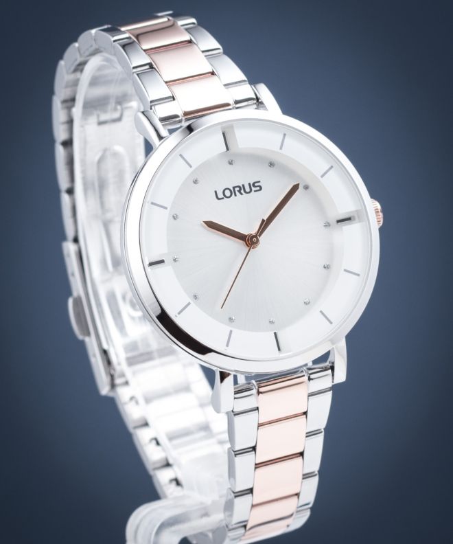 Lorus Stainless Steel Two Tone Women's Dress Watch - RG241QX9 | Time Watch Specialists