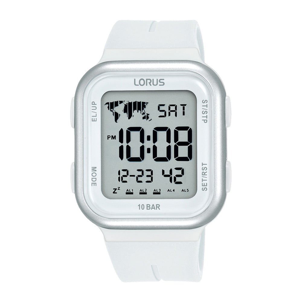 Men's white sales silicone watches