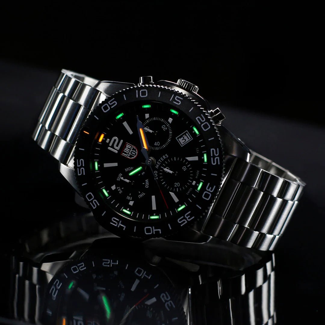 Luminox on sale stainless steel