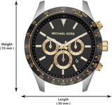 Michael Kors Layton Stainless Steel Chronograph Men's Watch | MK8784 | Time Watch Specialists
