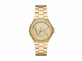 Michael Kors Lennox Three-Hand Gold-Tone Stainless Steel Woman Watch | MK7229 | Time Watch Specialists