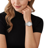 Michael Kors Lennox Three-Hand Stainless Steel Mesh Woman's Watch | MK7337 | Time Watch Specialists