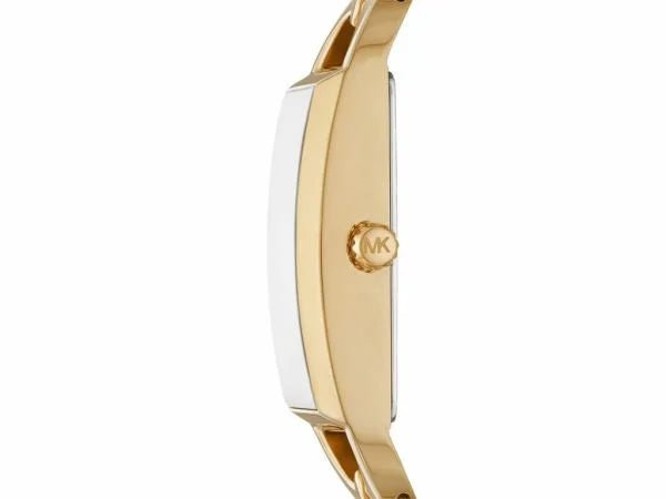 Michael Kors MK Empire Three-Hand Gold-Tone Stainless Steel Woman's Watch | MK7406 | Time Watch Specialists