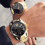 Michael Kors Oversized Bradshaw Gold Round Stainless Steel Women's Watch | MK5739 | Time Watch Specialists