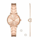 Michael Kors Pyper Rose Gold-Tone Woman's Watch and Jewelry Gift Set | MK1040 | Time Watch Specialists