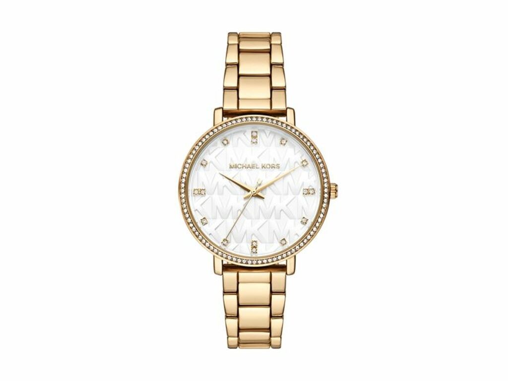 Michael Kors Pyper Three-Hand Gold-Tone Alloy Men's Watch | MK4666 | Time Watch Specialists