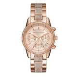 Michael Kors Ritz Rose Gold Women's Dress Watch | MK6485 | Time Watch Specialists