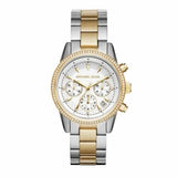 Michael Kors Ritz Silver Round Stainless Steel Woman's Watch | MK6474 | Time Watch Specialists