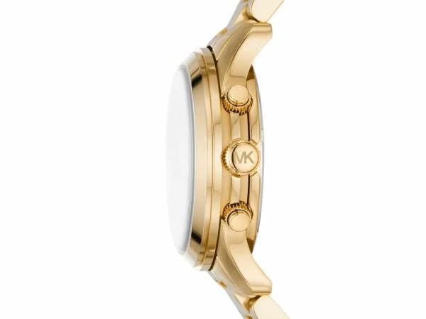 Buy Michael Kors Runway Chronograph Gold Tone Stainless Steel
