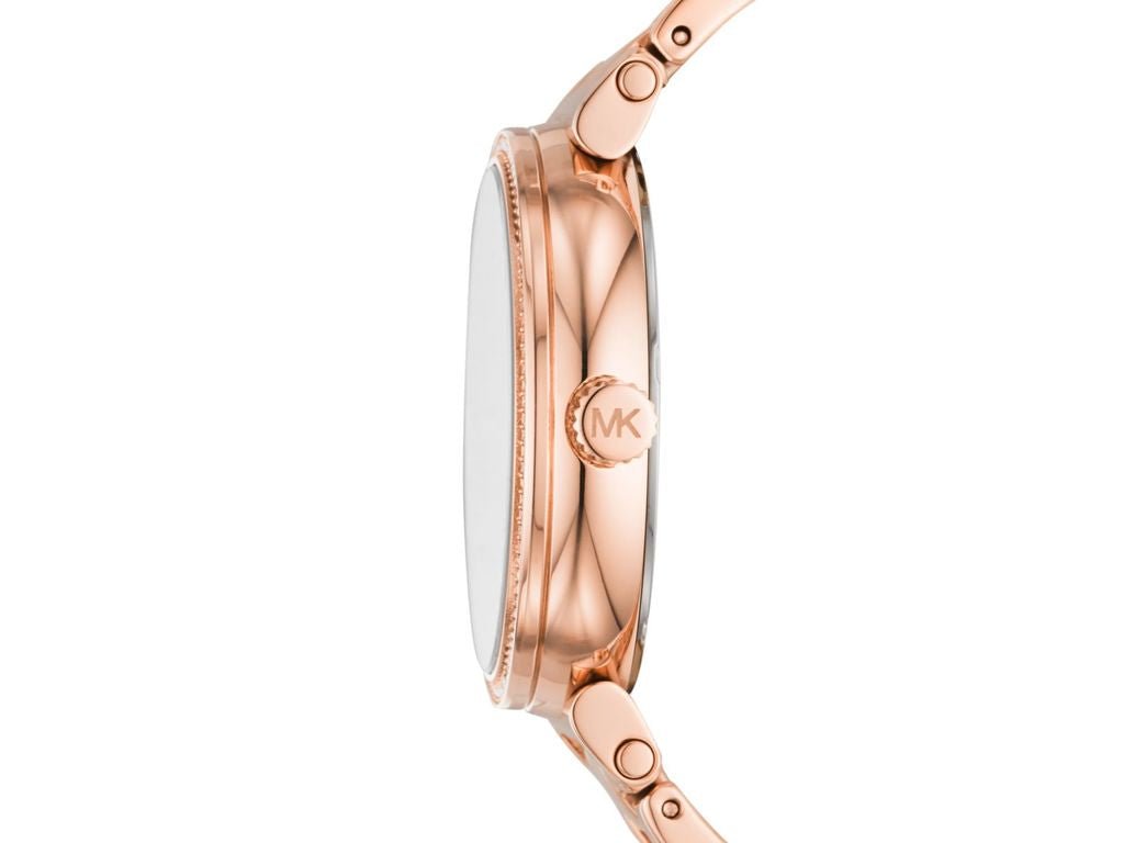 Michael Kors Sofie Rose Gold Round Stainless Steel Woman's Watch | MK4335 | Time Watch Specialists