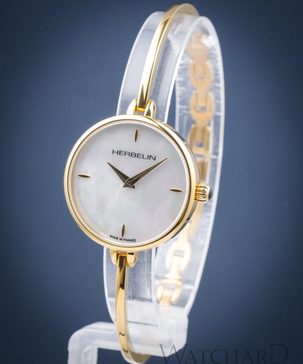 Michel Herbelin Fil Silver Bracelet Women's Watch - 17206/BP19 | Time Watch Specialists