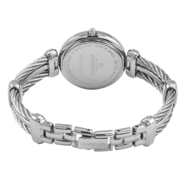 Herbelin Stainless Steel Swiss Quartz Cable Women's Watch | 17125/B62