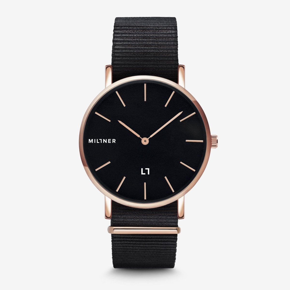 Buy Millner Hallfield Black Fabric Womens Watch Time Watch Specialists