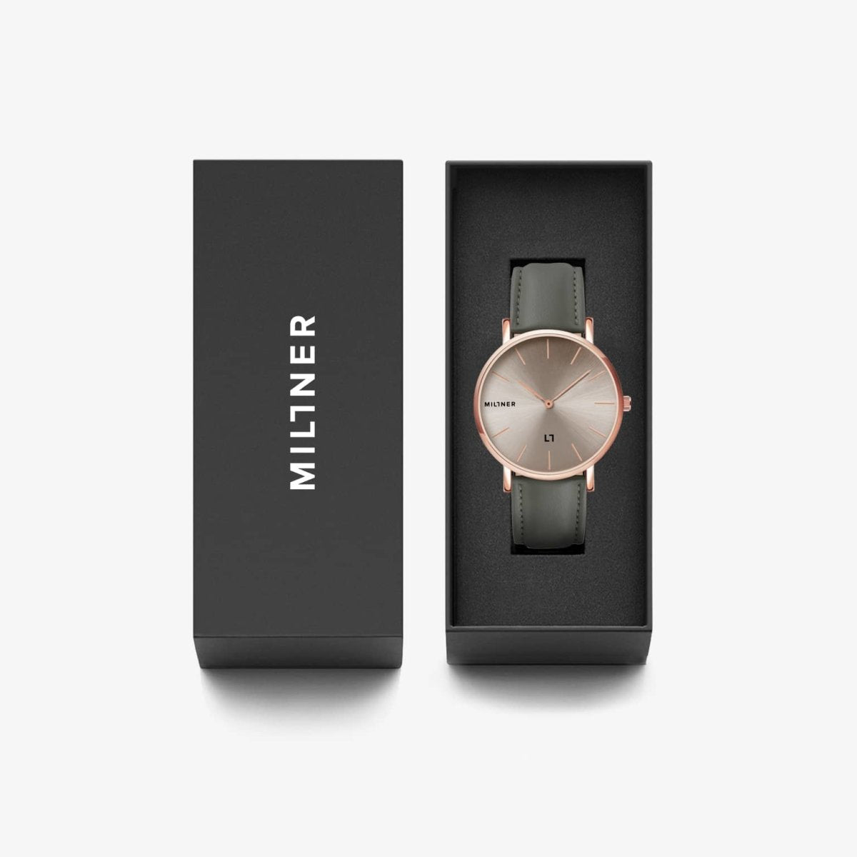 Millner Hallfield Graphite Womens Watch - 8425402504710 | Time Watch Specialists