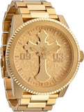NIXON 2PAC Corporal Gold Stainless Steel Men's Watch | A1377509-00 | Time Watch Specialists