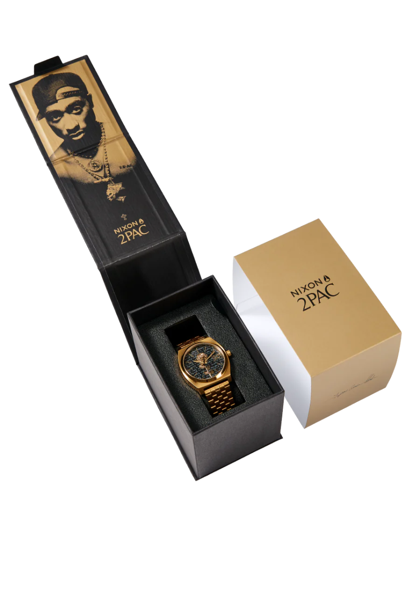 Nixon 2PAC Time Teller Gold Tone Unisex Watch | A1378513-00 | Time Watch Specialists