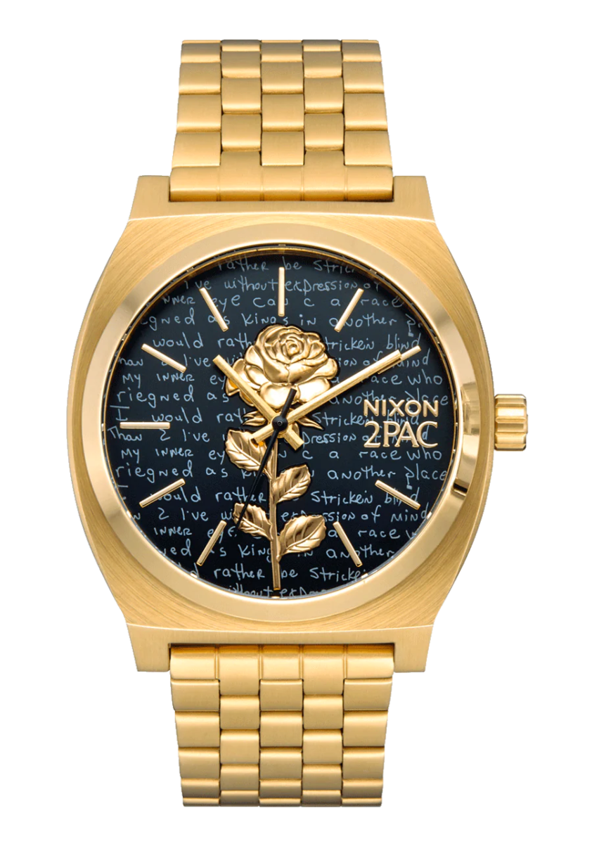 Nixon 2PAC Time Teller Gold Tone Unisex Watch | A1378513-00 | Time Watch Specialists